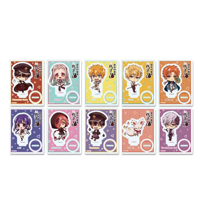 (1BOX=10)(Goods - Acrylic Stand) TV Anime Toilet-bound Hanako-kun 2 PuchiChoco Trading Acrylic Stand