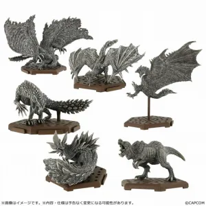 (1BOX=6)(Trading Figure) Monster Hunter Wilds CAPCOM Figure Builder Standard Model Plus Stone Ver. Vol. 1