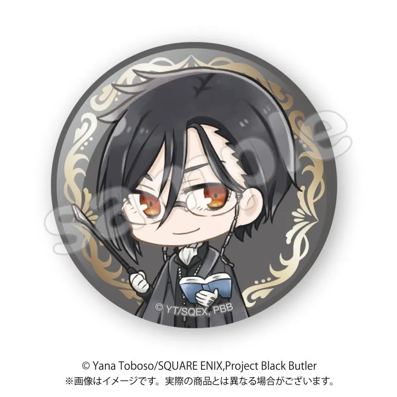 (1BOX=7)(Goods - Badge) Black Butler: Public School Arc Trading Button Badge Have fun! {animate Bonus: badge}