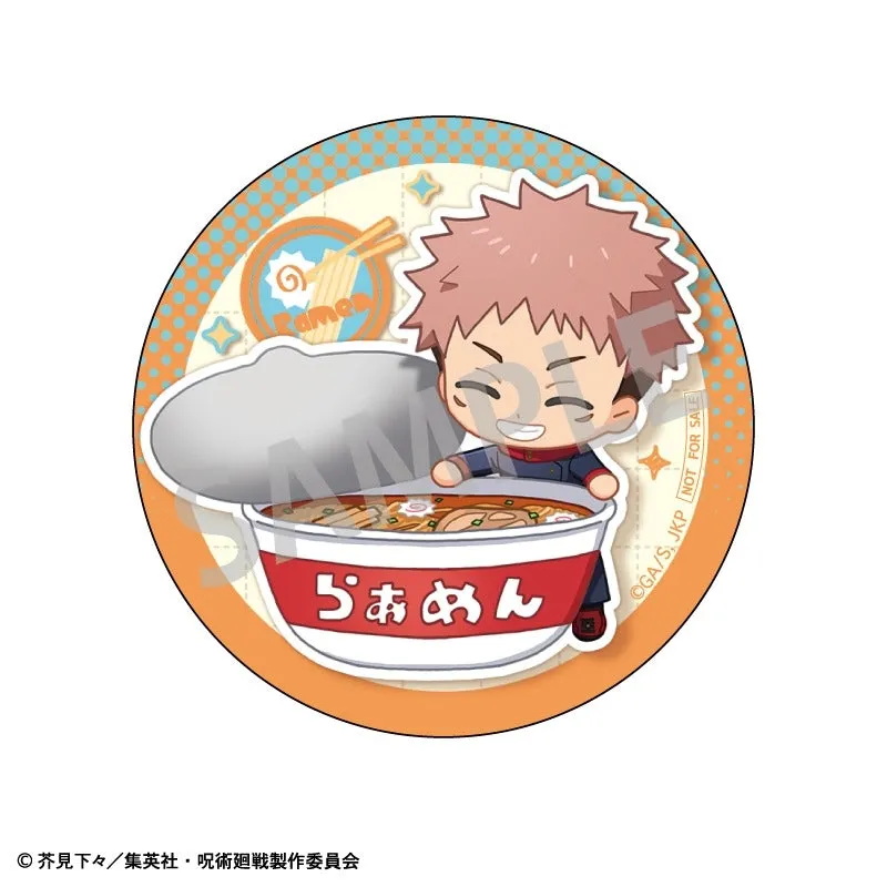 (1BOX=8)(Goods - Badge) Jujutsu Kaisen Trading Button Badge/Narabete Party {animate Bonus: Badge}