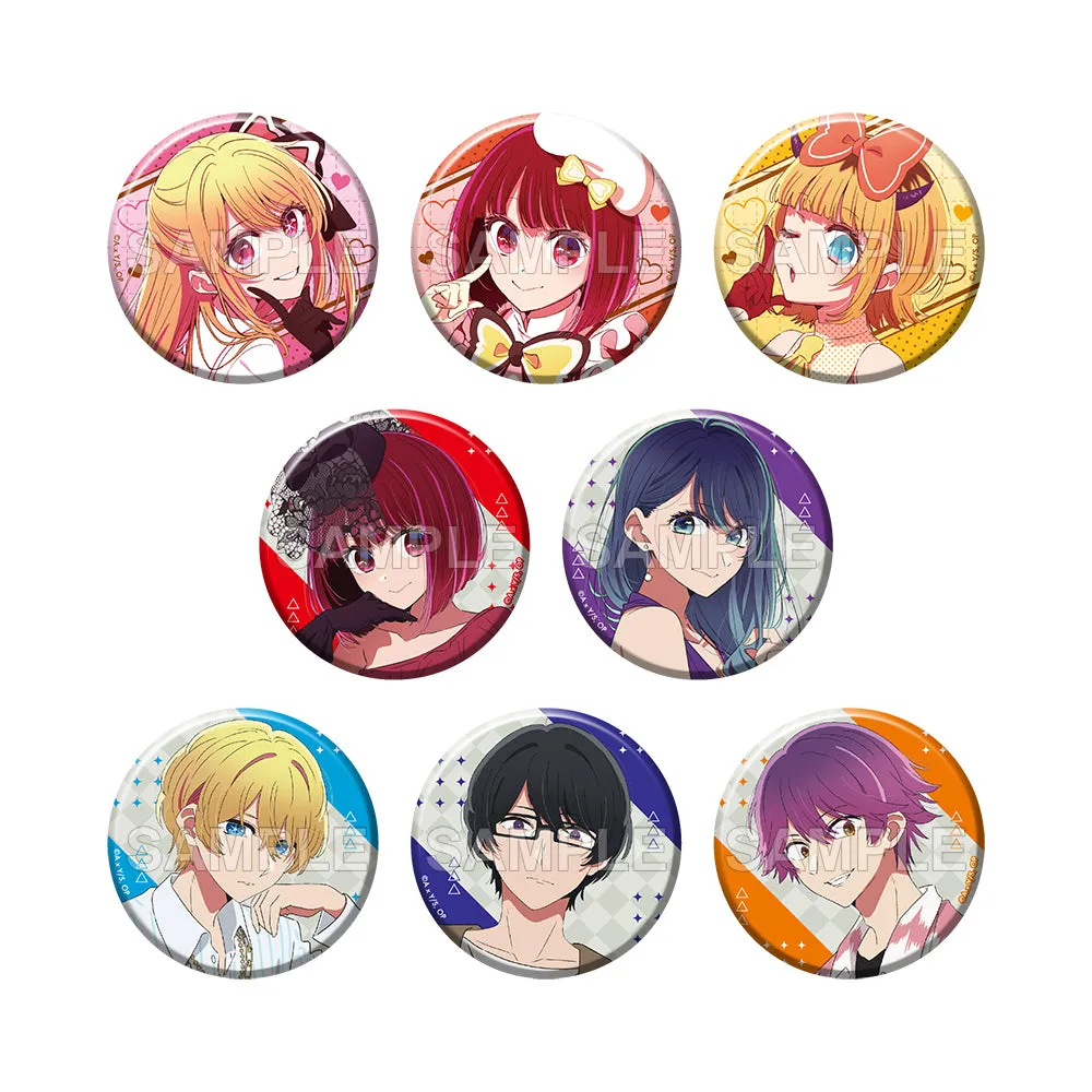(1BOX=8)(Goods - Badge) Oshi no Ko Tin Badges   The 11th PACK