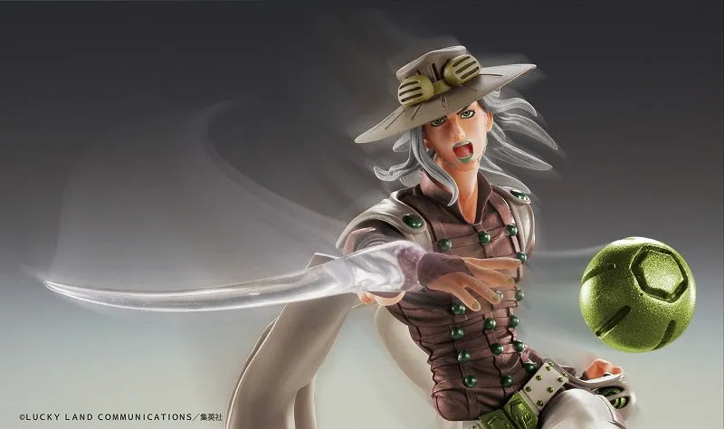 (Action Figure) Super Action Statue JoJo's Bizarre Adventure Part.7 Steel Ball Run Gyro Zeppeli Third