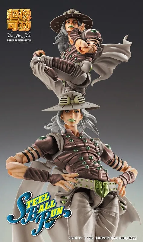 (Action Figure) Super Action Statue JoJo's Bizarre Adventure Part.7 Steel Ball Run Gyro Zeppeli Third