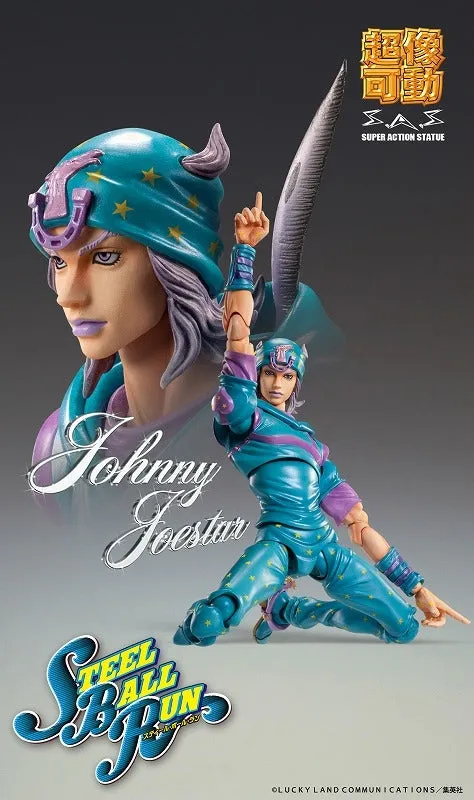 (Action Figure) Super Action Statue JoJo's Bizarre Adventure Part.7 Steel Ball Run Johnny Joestar Second (Re-release)