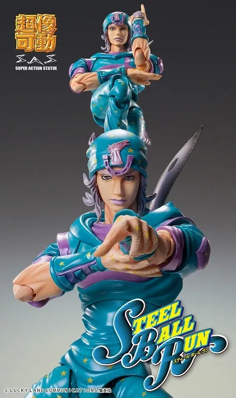 (Action Figure) Super Action Statue JoJo's Bizarre Adventure Part.7 Steel Ball Run Johnny Joestar Second (Re-release)