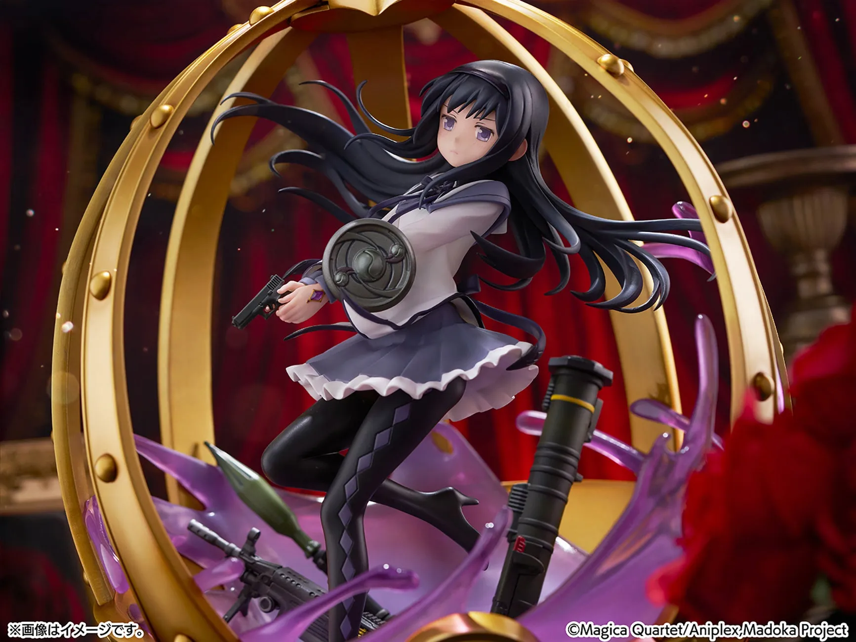 (Bishojo Figure) TV Anime - Puella Magi Madoka Magica SHIBUYA SCRAMBLE FIGURE Homura Akemi 1/7 Completed Figure