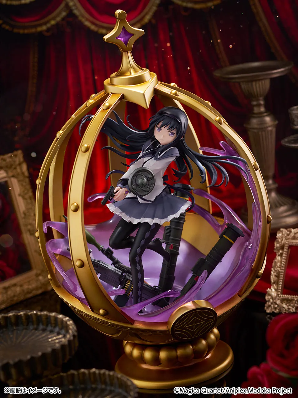 (Bishojo Figure) TV Anime - Puella Magi Madoka Magica SHIBUYA SCRAMBLE FIGURE Homura Akemi 1/7 Completed Figure