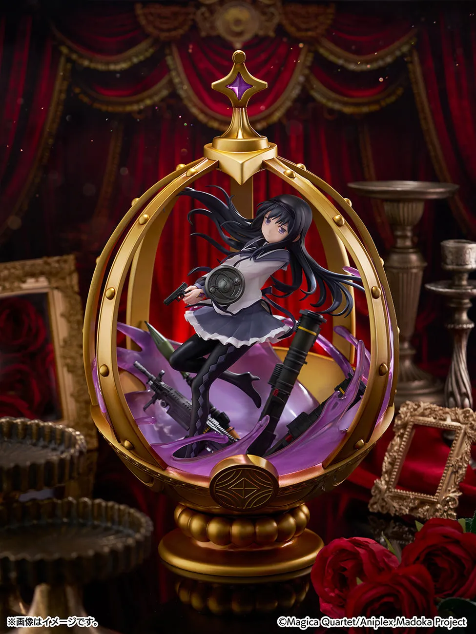 (Bishojo Figure) TV Anime - Puella Magi Madoka Magica SHIBUYA SCRAMBLE FIGURE Homura Akemi 1/7 Completed Figure