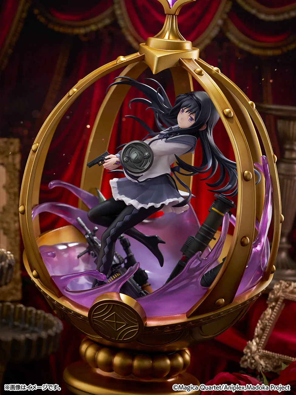 (Bishojo Figure) TV Anime - Puella Magi Madoka Magica SHIBUYA SCRAMBLE FIGURE Homura Akemi 1/7 Completed Figure