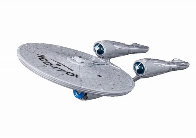 (Figure) Star Trek (2009) Non Scale 15 Inch USS Enterprise NCC-1701 Light Up Star Ship