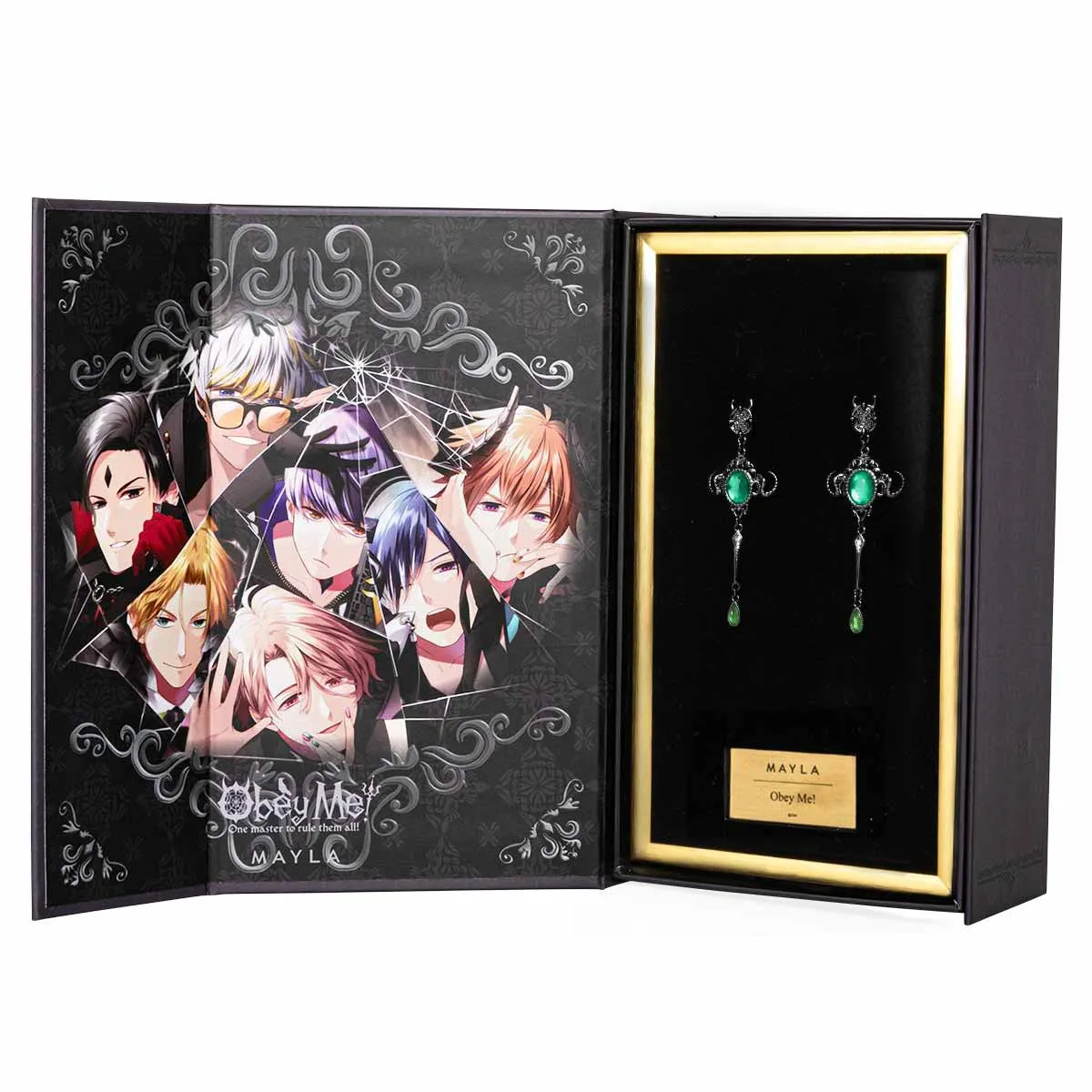 (Goods - Accessory) Obey Me! ICONIQUE EAR OBJET [Satan/Clip-On Earring]