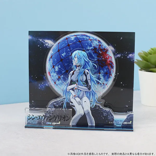 (Goods - Acrylic Stand) Evangelion Acrylic Diorama Rei Ayanami (Long Hair), Pachinko Shin Evangelion