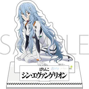 (Goods - Acrylic Stand) Evangelion Acrylic Stand Rei Ayanami (Long Hair), Pachinko Shin Evangelion