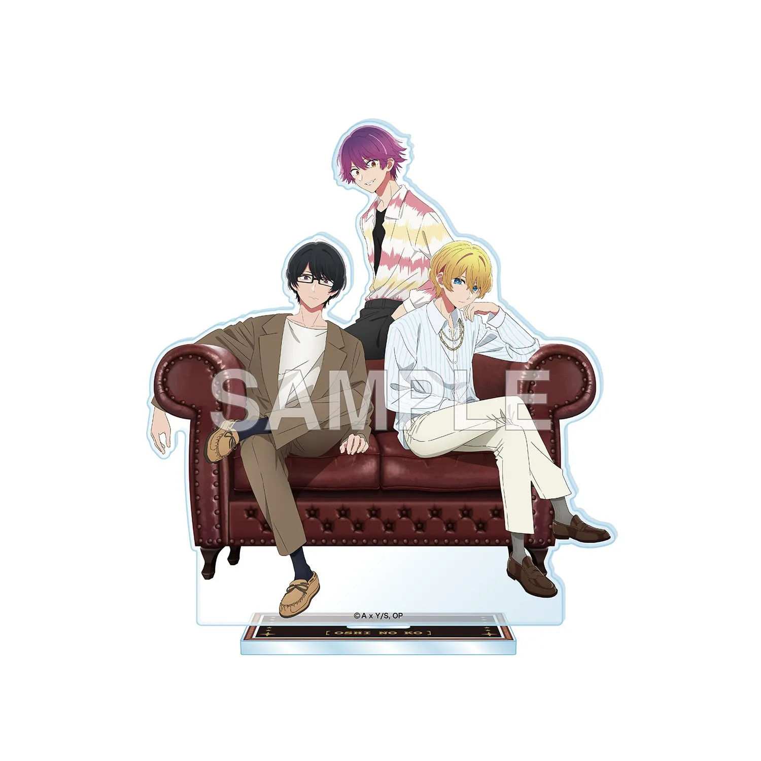 (Goods - Acrylic Stand) Oshi no Ko Acrylic Stand Figure Tokyo Blade Stage Play Closing Ver. Taiki HimekawaMelt NarushimaAqua Hoshino