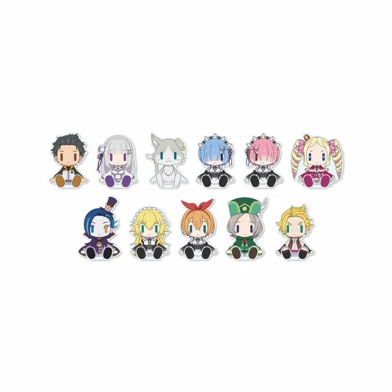 (Goods - Acrylic Stand) Re:ZERO Suwatte Mascot! Subaru Natsuki