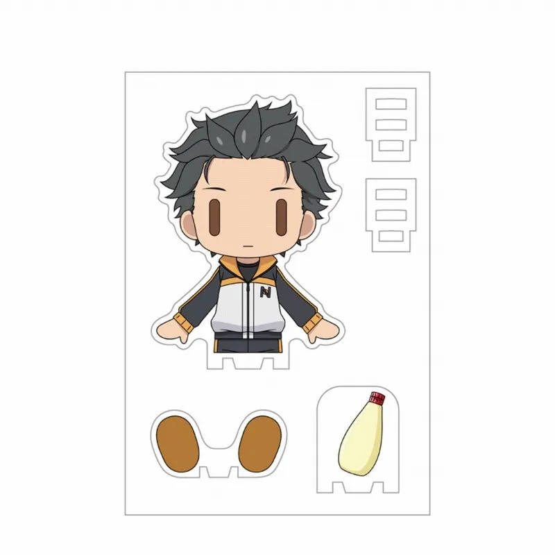 (Goods - Acrylic Stand) Re:ZERO Suwatte Mascot! Subaru Natsuki