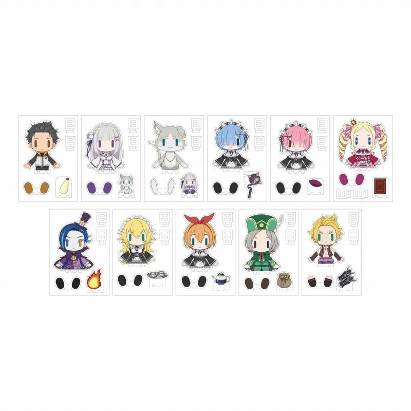 (Goods - Acrylic Stand) Re:ZERO Suwatte Mascot! Subaru Natsuki