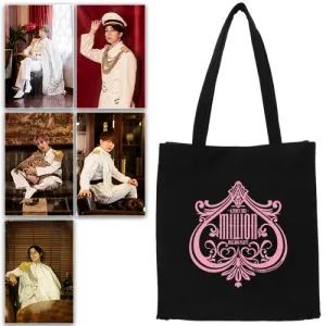 (Goods - Apparel) KINDAN SIRI MILLION PARTY Tote Bag   Random Photo Card (5 Types)