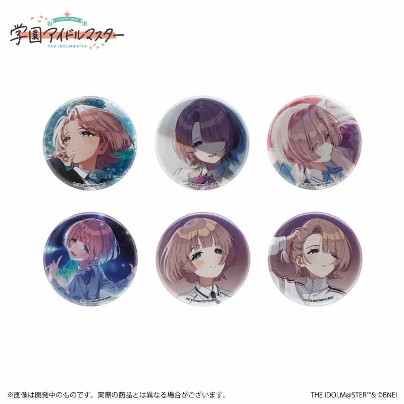 (Goods - Badge) Gakuen iDOLM@STER Official Trading Button Badge Mao Arimura