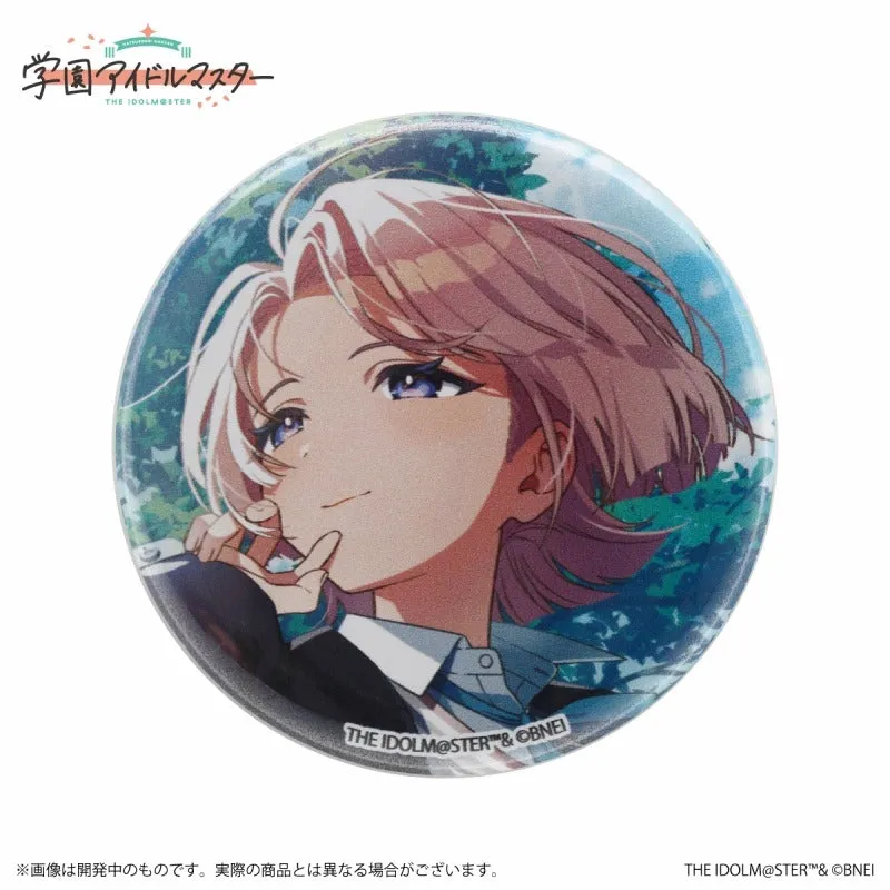(Goods - Badge) Gakuen iDOLM@STER Official Trading Button Badge Mao Arimura