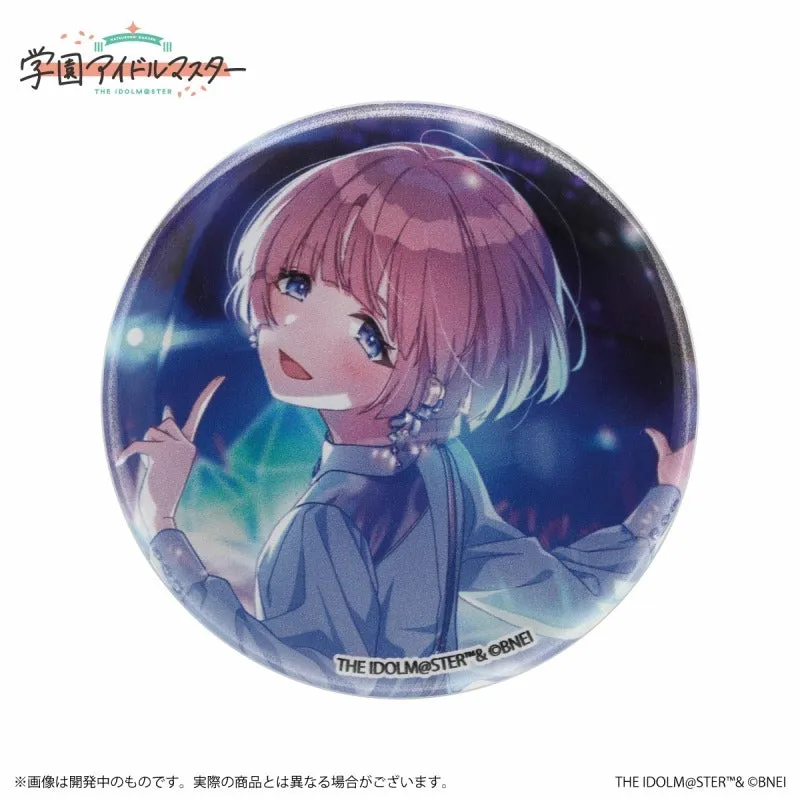 (Goods - Badge) Gakuen iDOLM@STER Official Trading Button Badge Mao Arimura