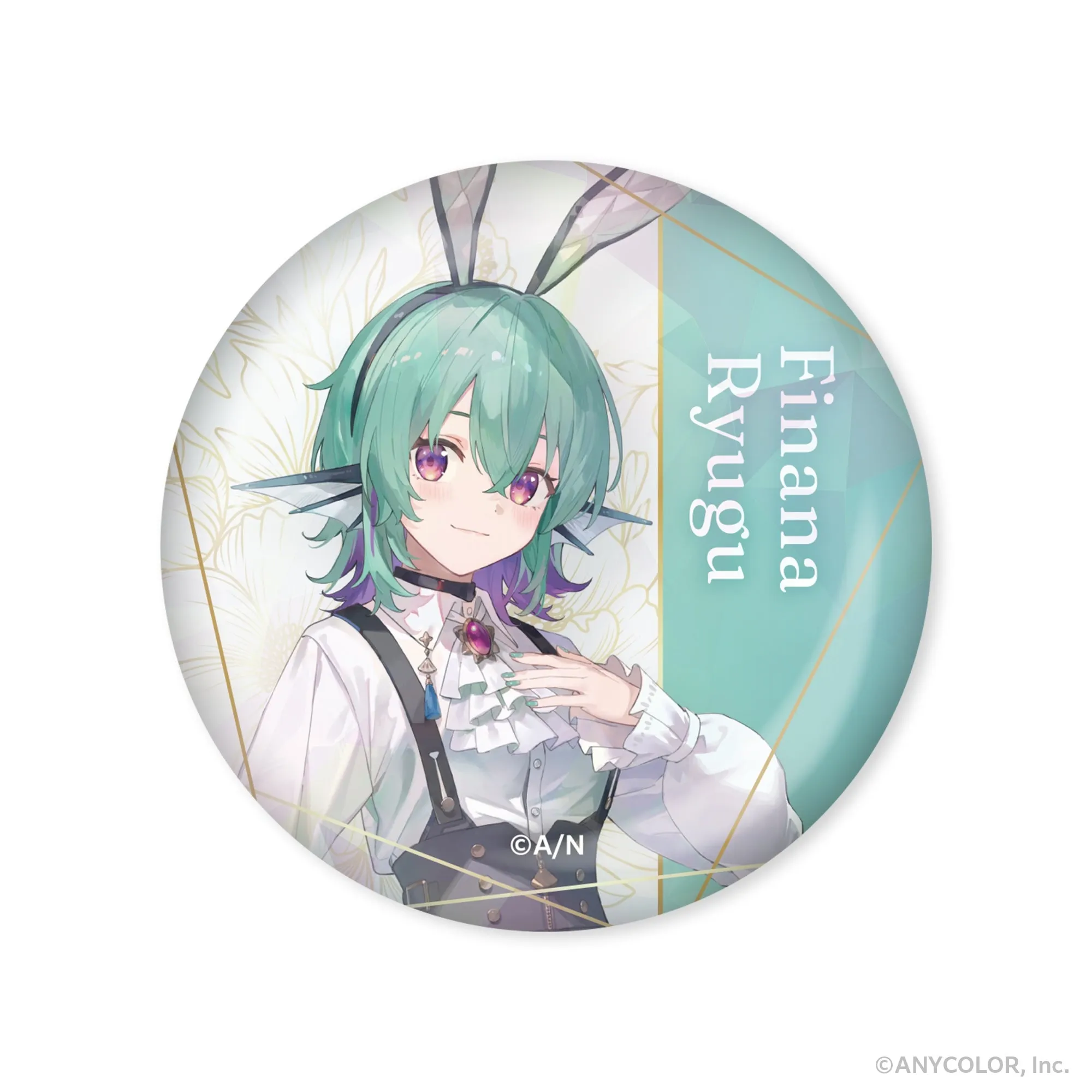 (Goods - Badge) LazuLight Holographic Button Badge Finana Ryugu 