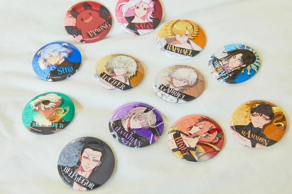 (Goods - Badge) What in "HELL" is bad? 56mm Badge Collection Gabriel