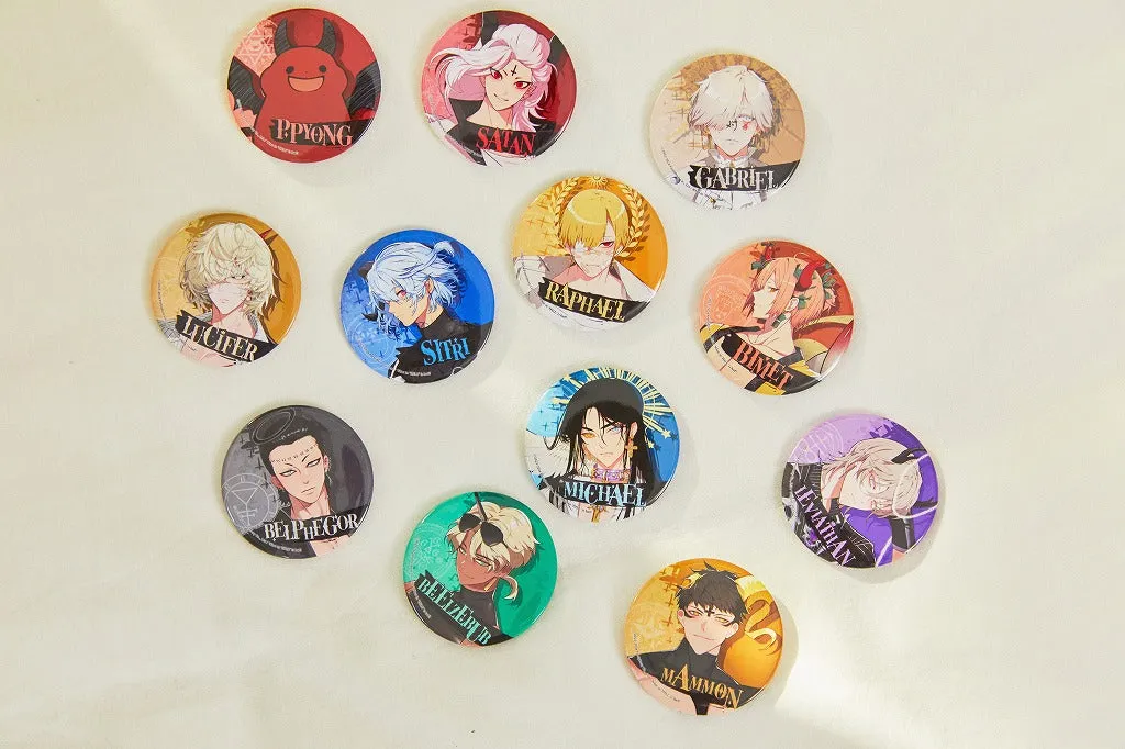 (Goods - Badge) What in "HELL" is bad? 56mm Badge Collection Gabriel