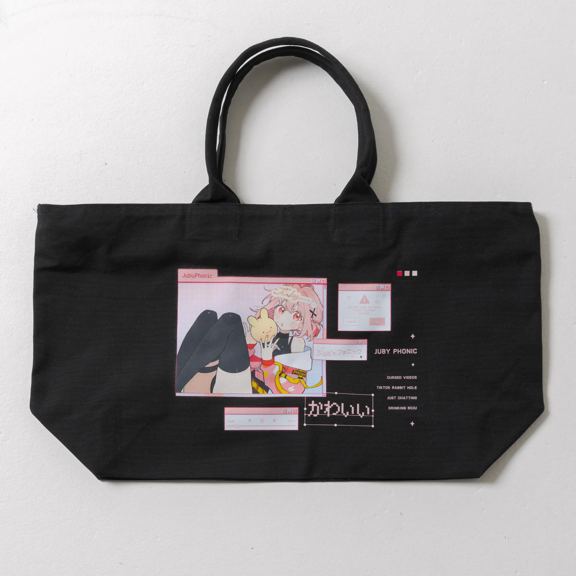 (Goods - Bag) JubyPhonic Tote Bag Art by Hassan