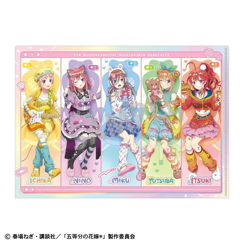 (Goods - Clear File) The Quintessential Quintuplets A4 Single Clear File Ensemble/Streamer Role-play (animate Advance Sales)