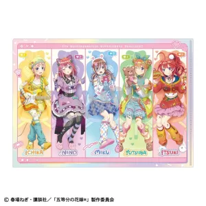(Goods - Clear File) The Quintessential Quintuplets A4 Single Clear File Ensemble/Streamer Role-play (animate Advance Sales)