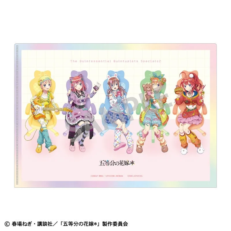 (Goods - Clear File) The Quintessential Quintuplets A4 Single Clear File Ensemble/Streamer Role-play (animate Advance Sales)