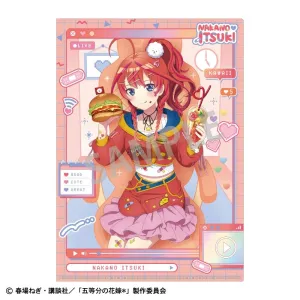 (Goods - Clear File) The Quintessential Quintuplets A4 Single Clear File Itsuki Nakano/Streamer Role-play (animate Advance Sales)