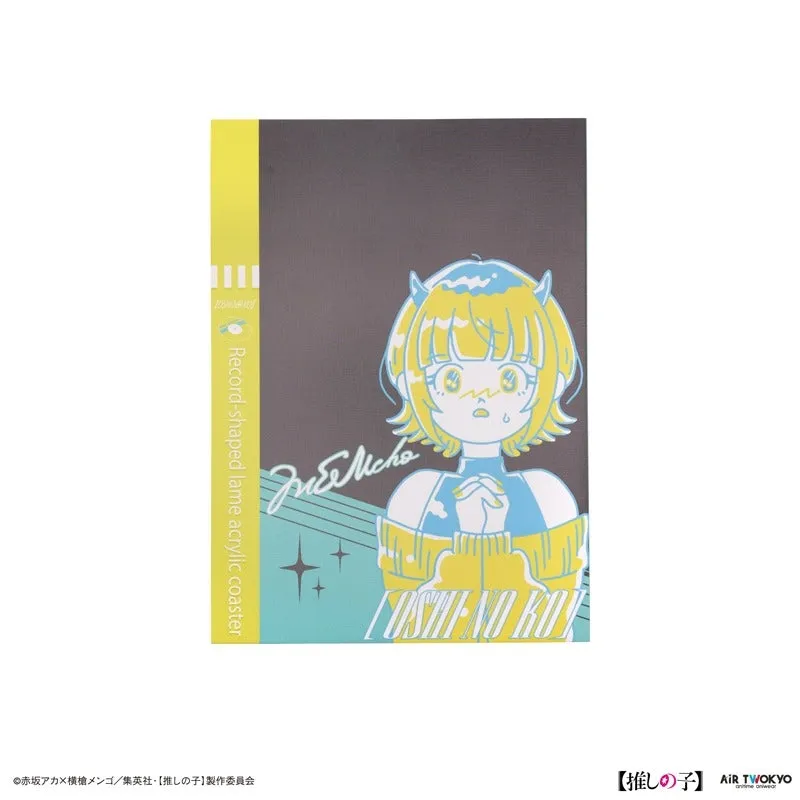 (Goods - Coaster) Oshi no Ko Vol. 1 Record Shaped Acrylic Coaster (Mem-Cho)