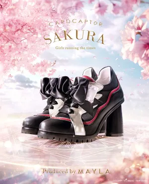 (Goods - Footwear) CARDCAPTOR SAKURA ICONIQUE HEEL SNEAKERS [Academic Nocturne]