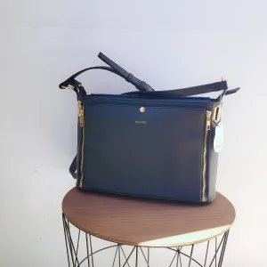 (Goods - Itabag) Non-Character Original Clear Reversible Shoulder Bag Navy [REA RARE]