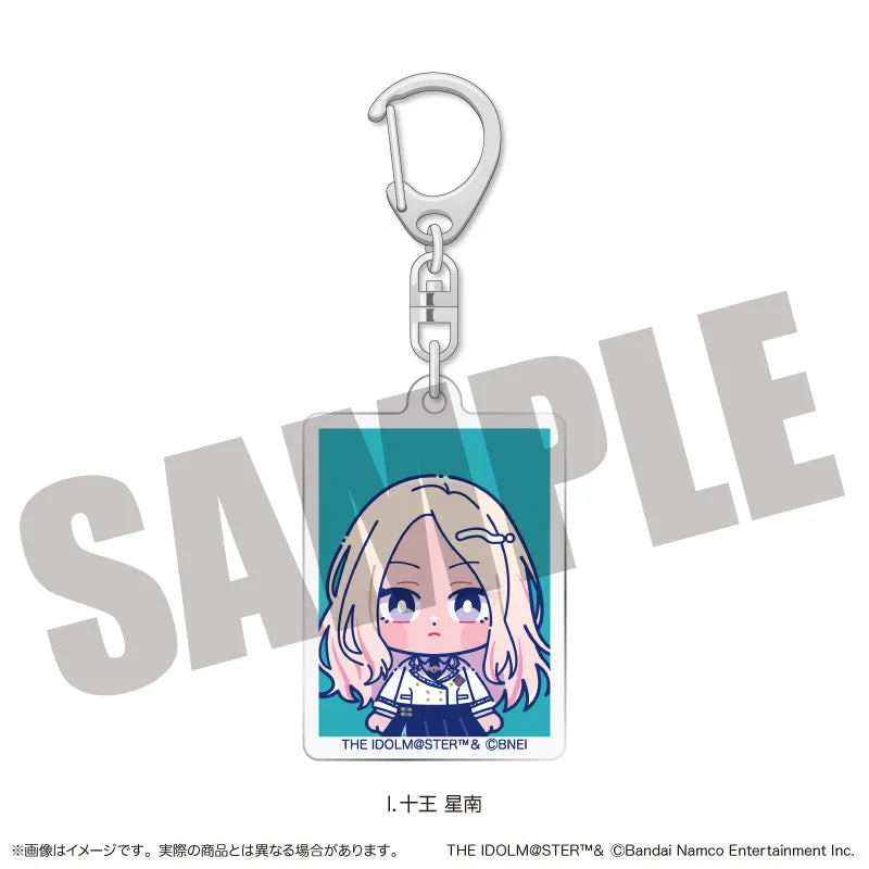 (Goods - Key Chain) Gakuen iDOLM@STER ID Card Photo Style Key Chain Vol.2 I Sena Juo