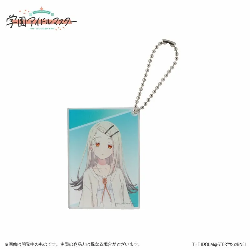 (Goods - Key Chain) Gakuen iDOLM@STER Official Trading Acrylic Key Chain Hiro Shinosawa