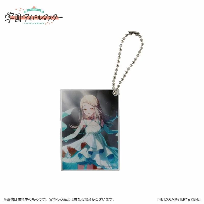 (Goods - Key Chain) Gakuen iDOLM@STER Official Trading Acrylic Key Chain Hiro Shinosawa