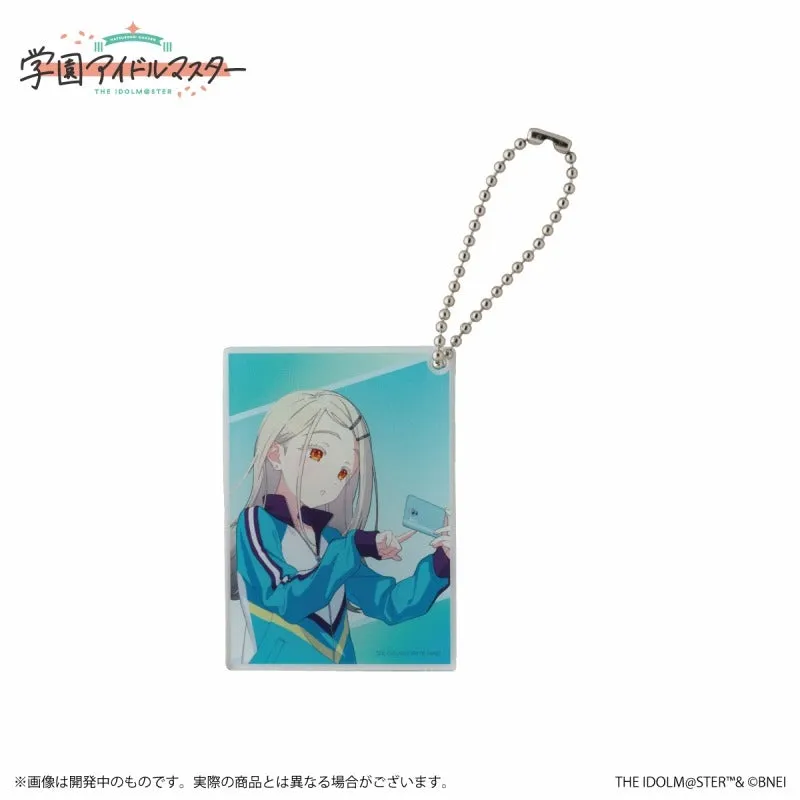 (Goods - Key Chain) Gakuen iDOLM@STER Official Trading Acrylic Key Chain Hiro Shinosawa