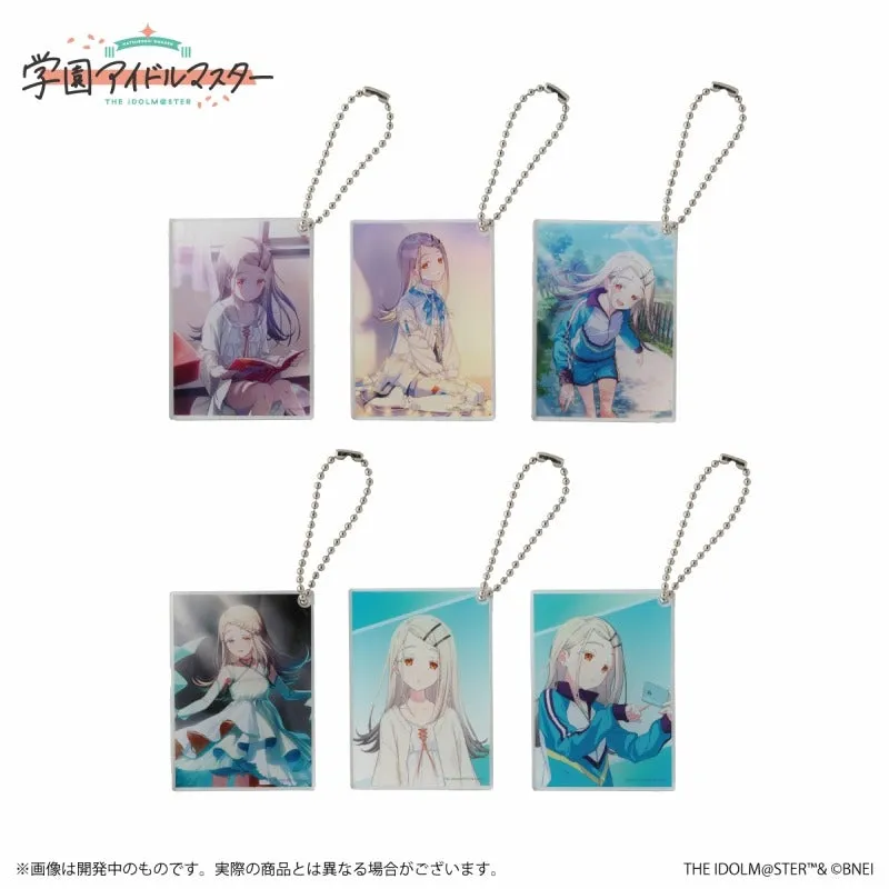 (Goods - Key Chain) Gakuen iDOLM@STER Official Trading Acrylic Key Chain Hiro Shinosawa