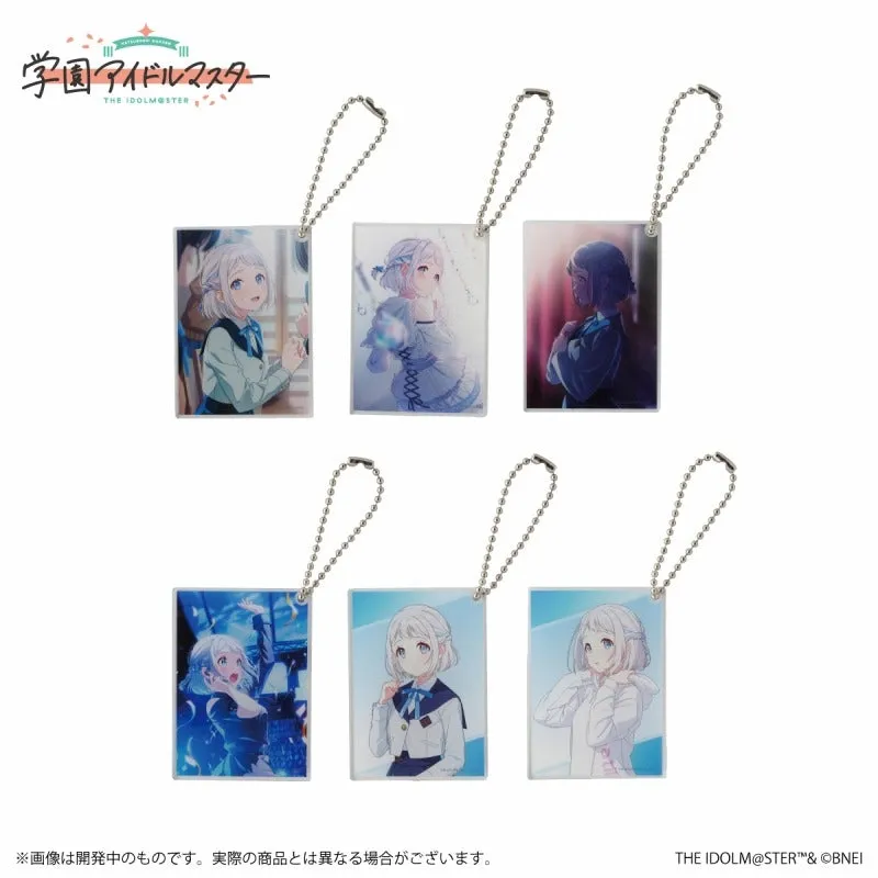 (Goods - Key Chain) Gakuen iDOLM@STER Official Trading Acrylic Key Chain Lilja Katsuragi