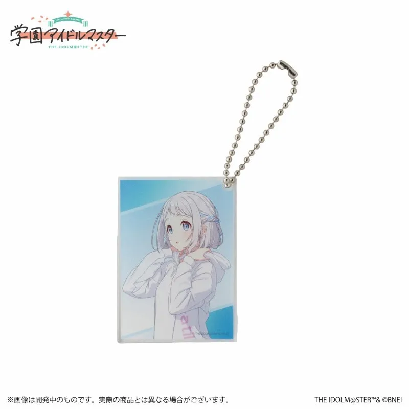 (Goods - Key Chain) Gakuen iDOLM@STER Official Trading Acrylic Key Chain Lilja Katsuragi