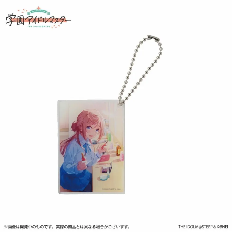 (Goods - Key Chain) Gakuen iDOLM@STER Official Trading Acrylic Key Chain Rinami Himesaki