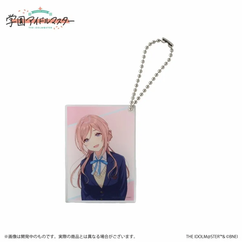 (Goods - Key Chain) Gakuen iDOLM@STER Official Trading Acrylic Key Chain Rinami Himesaki