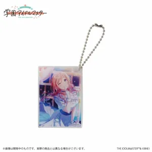 (Goods - Key Chain) Gakuen iDOLM@STER Official Trading Acrylic Key Chain Rinami Himesaki