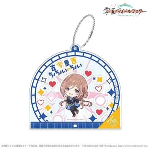 (Goods - Key Chain) THE IDOLM@STER "All times, All places,ChoChoiNoChoi" Custom Acrylic Key Chain Rinami Himesaki