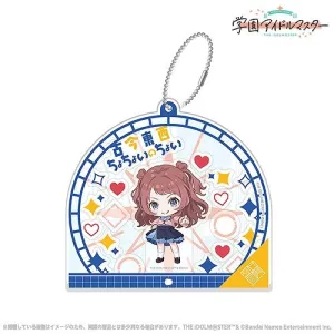 (Goods - Key Chain) THE IDOLM@STER "All times, All places,ChoChoiNoChoi" Custom Acrylic Key Chain Saki Hanami