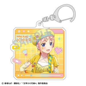 (Goods - Key Chain) The Quintessential Quintuplets Acrylic Key Chain Ichika Nakano/Streamer Role-play (animate Advance Sales)