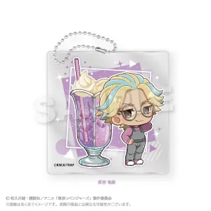 (Goods - Key Chain) Tokyo Revengers Chibi Acrylic Key Chain Cream Soda ver. Rindo Haitani
